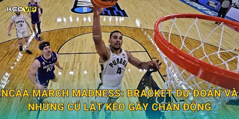 Soi Kèo NCAA March Madness – Kèo Nhà Cái Nhận Định Giải Bóng Rổ Đại Học Mỹ Điên Rồ Nhất Năm 1 NCAA March Madness: Bracket dự đoán và những cú lật kèo gây chấn động